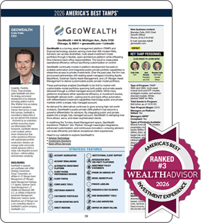 GeoWealth’s 2026 America’s Best TAMPs Profile